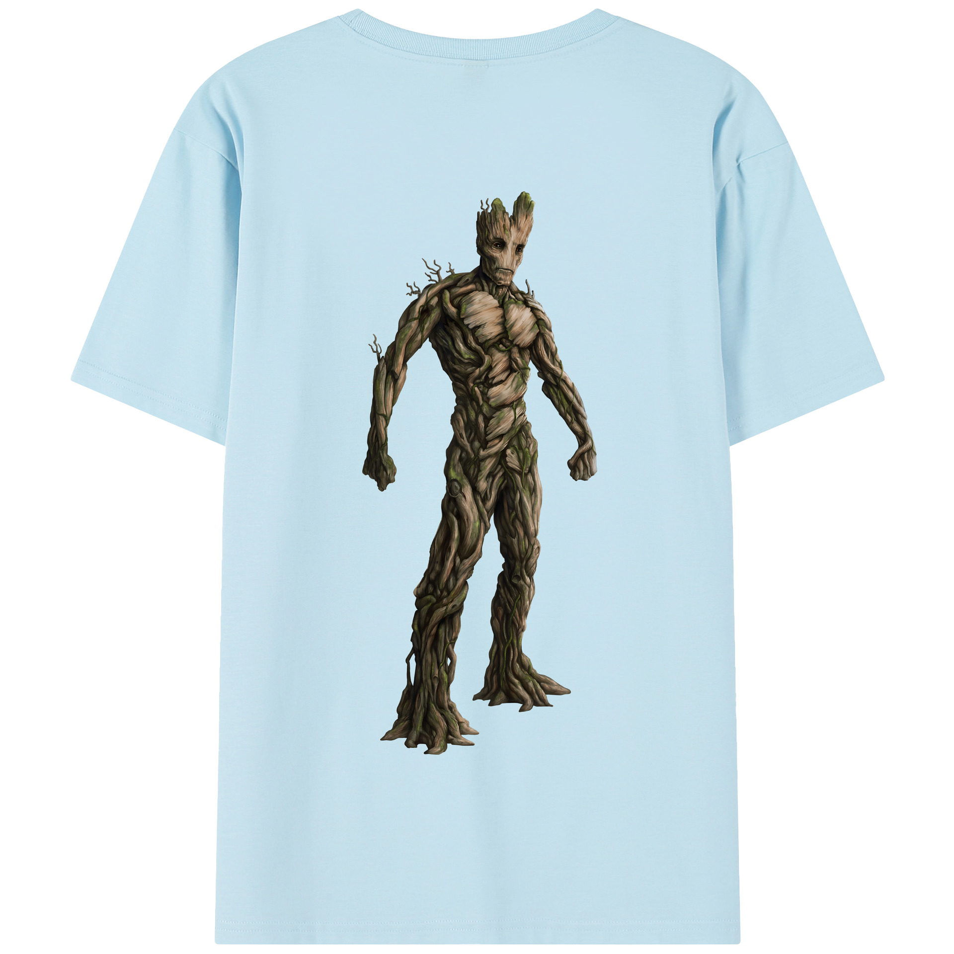 （画像用） アベンジャーズ The Avengers 綿100％半袖Tシャツ（背面プリント）
